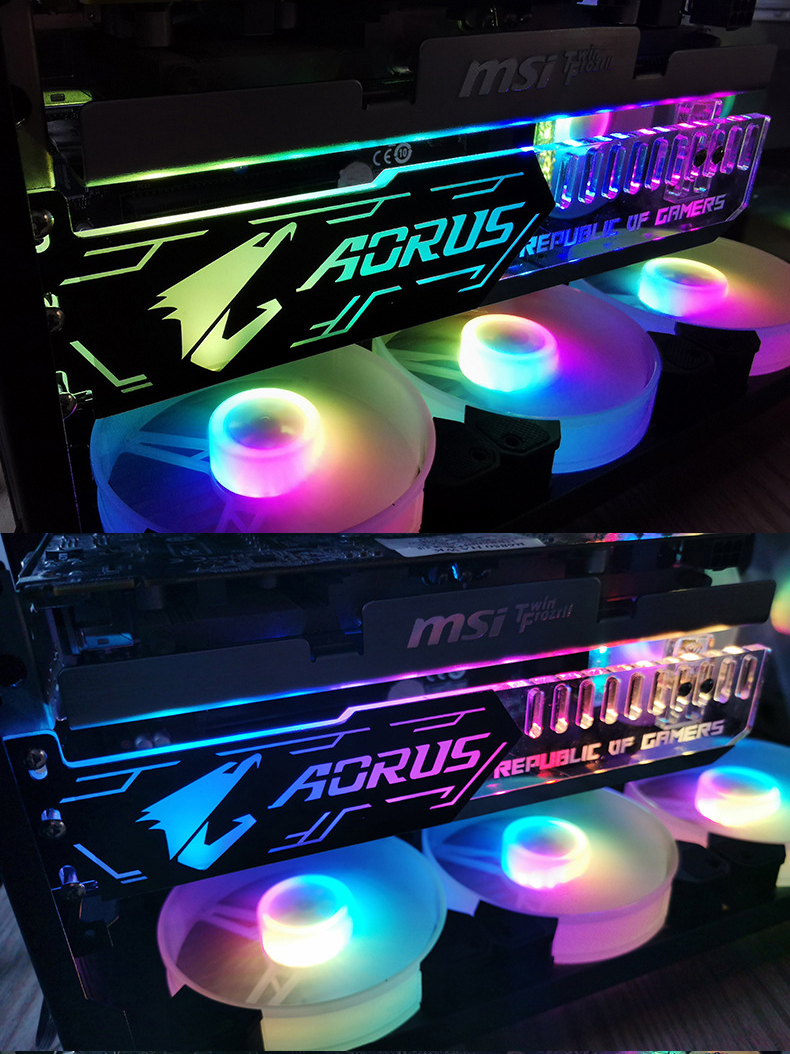 SA AORUS pattern Graphics card